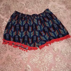 ❤️💙NWOT 1X cute little Eye Candy shorts!